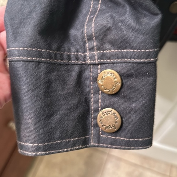 Boden Waxed canvas Jacket with Stitch Details, size 12 is different for Boden! - Picture 3 of 9